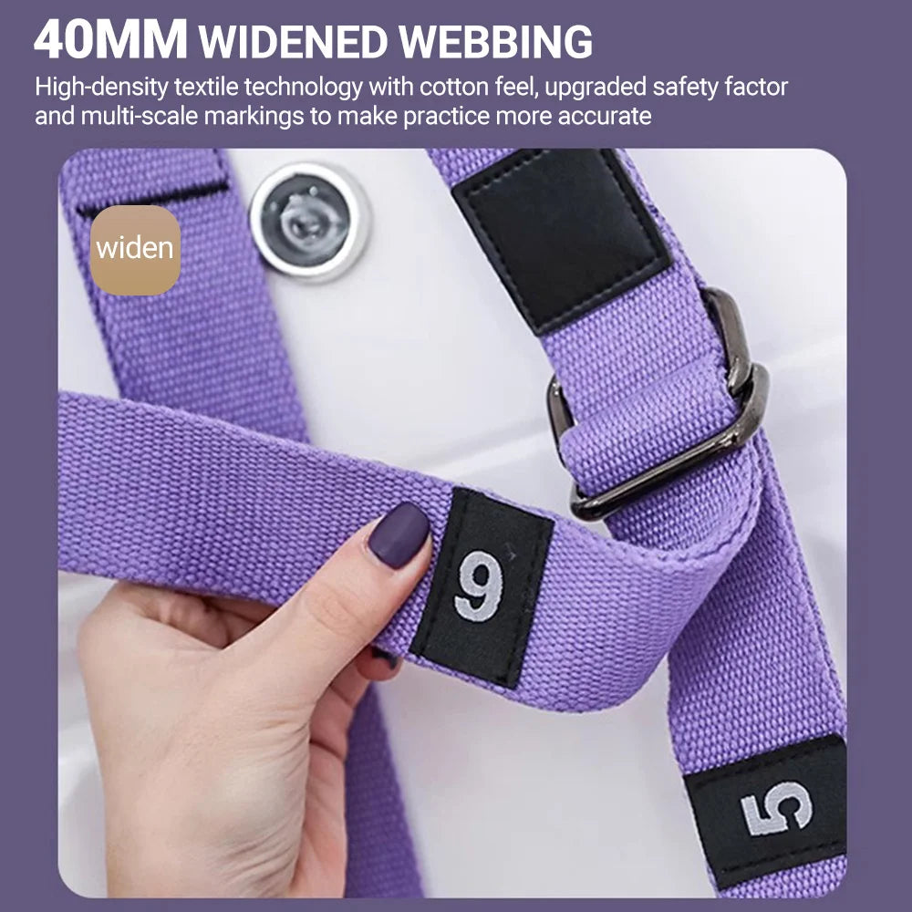 Aerial Yoga Strap Pull Rope Woman Hammock Stretch Leg Splits Trainer Female Gym Belt Aerial Hammock Swing Stretching Inversion